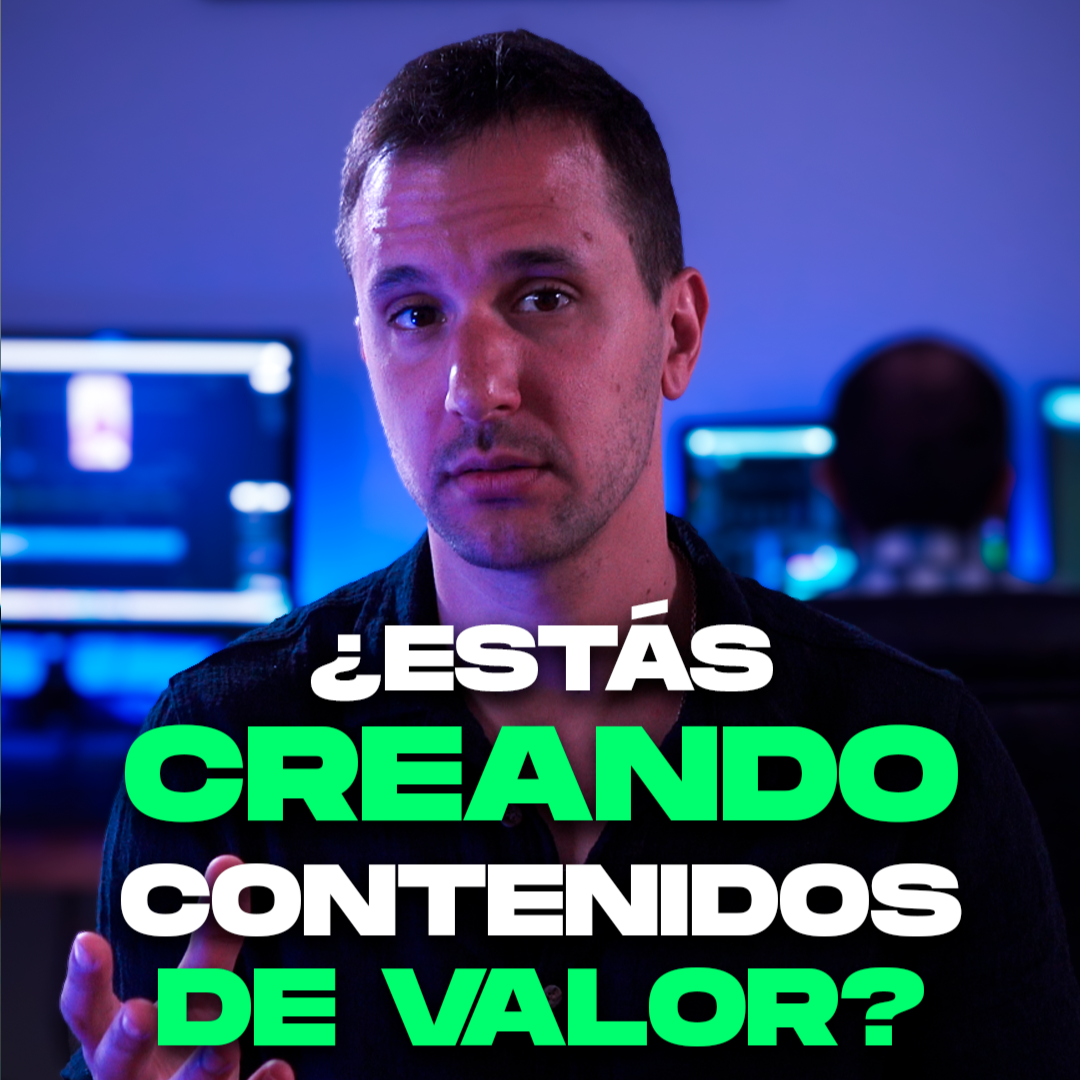 Crea contenidos de verdadero valor para tu audiencia en redes sociales.
